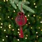Northlight Jingle Bell Plaid Christmas Ball Ornaments - 2.75" - Set of 4 - Red and Green
